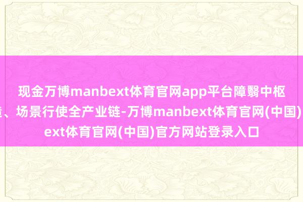 现金万博manbext体育官网app平台障翳中枢零部件、整机制造、场景行使全产业链-万博manbext体育官网(中国)官方网站登录入口